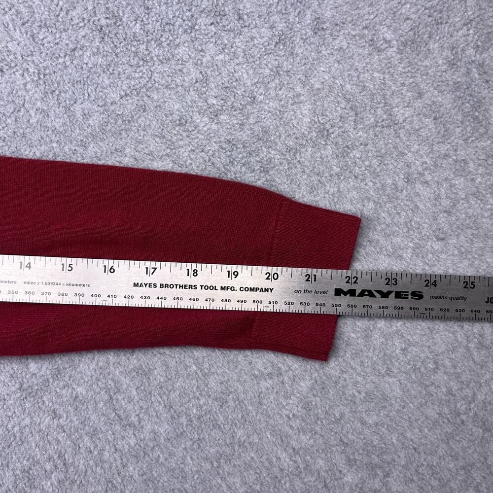 nautica lightweight sweater womens medium red mini logo - Picture 7 of 7